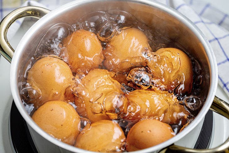 Água de cozimento do ovo